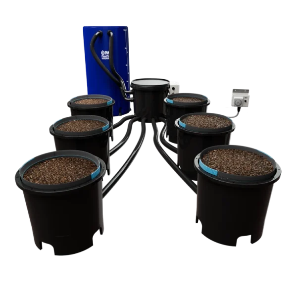 System hydroponiczny IWS Flood & Drain Trident 48x doniczki 16L + zbiornik FlexiTank 750L