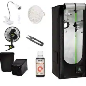 Growbox mini Zestaw Herbgarden 35x35x90 + Żarówka LED